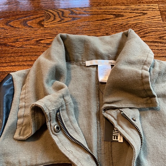 Army Green Ellison Apparel Small Jacket - Picture 6 of 8